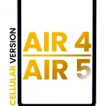 Front Glass For iPad Air 4 (2020) / iPad Air 5 (2022) (Cellular) (Glass Separation Required) (Premium) (All Colors)