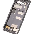 OLED Assembly With Frame Compatible For TCL 10 Pro (Refurbished) (Gray)