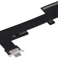Charging Port Flex Cable Compatible For iPad Air 5 (4G Version) (Used OEM Pull: Grade A) (Blue)