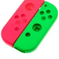 Housing Shell For Nintendo Switch Joy Con Controller (Green / Pink)
