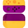 Housing Shell For Nintendo Switch Joy Con Controller (Dark Red / Coral)