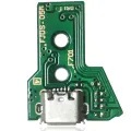Плата роз'єму Micro USB зарядки зі шлейфом 12-pin для контролера PlayStation 4 (Версія 1: JDS-050 / JDS-055)