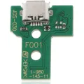 Micro USB Charging Port Board With 12-Pin Flex Cable for PlayStation 4 Controllers (Version 3: JDS-030)