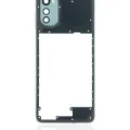 LCD Frame For Motorola Moto E32 (XT2227 / 2022) (Pearl Blue)