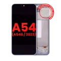 OLED Assembly With Frame For Samsung Galaxy A54 5G (A546 / 2023) (US & International Version) (Aftermarket Plus) (Violet)