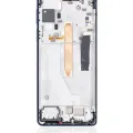 LCD Assembly With Frame For Motorola Edge 20 Pro (XT2153-1 / 2021) (Refurbished) (Midnight Blue)