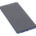 LCD Assembly With Frame For Motorola Edge 20 Pro (XT2153-1 / 2021) (Refurbished) (Midnight Blue)