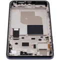 OLED Assembly With Frame For Motorola Moto Edge Plus / Edge 30 Pro (XT2201-1/4) / Edge X30 5G (XT2201-2/6 /2022) (Refurbished) (Cosmos Blue)
