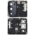 Antenna Cover with Back Camera Lens For Motorola Moto Edge Plus / Edge 30 Pro (XT2201-1/4) / Edge X30 5G (XT2201 -2/6 /2022) (Black)