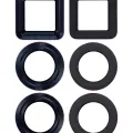 Back Camera Lens (Glass Only) Motorola Edge 20 Pro (XT2153-1 / 2021) (3 Piece Set)