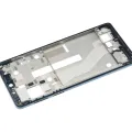 Mid-Frame Housing For Motorola Edge 20 Pro (XT2153-1 / 2021) (Midnight Blue)