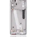 LCD Assembly With Frame For Motorola Edge 20 (XT2143 / 2021) (Refurbished) (Frosted White)