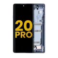OLED Assembly With Frame For TCL 20 Pro 5G (Refurbished) (Moondust Gray)