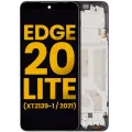 OLED Assembly With Frame For Motorola Edge 20 Lite (XT2139-1 / 2021) (Refurbished) (All Colors)