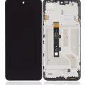 OLED Assembly With Frame For Motorola Edge 20 Lite (XT2139-1 / 2021) (Refurbished) (All Colors)