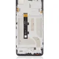 OLED Assembly With Frame For Motorola Edge 20 Lite (XT2139-1 / 2021) (Refurbished) (All Colors)