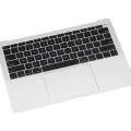 Top Case with Battery and Keyboard (ANSI US) For MacBook Air 13" A1932 (2018-2019) (OEM New) (Silver)