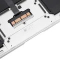 Top Case with Battery and Keyboard (ANSI US) For MacBook Air 13" A1932 (2018-2019) (OEM New) (Silver)