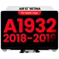 Complete LCD Display Assembly For MacBook Air 13" A1932 (2018-2019) (Aftermarket Plus) (Silver)