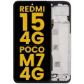 LCD Assembly With Frame For Xiaomi Redmi 15 4G / Poco M7 4G (Refurbished) (All Colors)