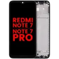 LCD Assembly With Frame For Xiaomi Redmi Note 7 / 7 Pro (Aftermarket Plus) (Space Black)
