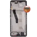 OLED Assembly With Frame For Xiaomi Redmi Note 15 4G (Refurbished) (Black)