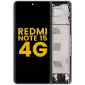 OLED Assembly With Frame For Xiaomi Redmi Note 15 4G (Refurbished) (Glacier Blue)