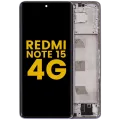 OLED Assembly With Frame For Xiaomi Redmi Note 15 4G (Refurbished) (Purple)