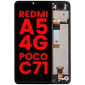 LCD Assembly With Frame For Xiaomi Redmi A5 4G / Xiaomi Poco C71 (Aftermarket Plus) (All Colors)