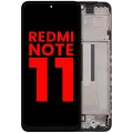 OLED Assembly With Frame For Xiaomi Redmi Note 11 (Aftermarket Plus) (All Colors)