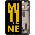 OLED Assembly With Frame For Xiaomi Mi 11 Lite 5G NE (Refurbished) (Truffle Black)
