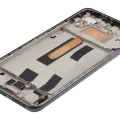OLED Assembly With Frame For Xiaomi Mi 11 Lite 5G NE (Refurbished) (Truffle Black)