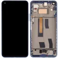 OLED Assembly With Frame For Xiaomi Mi 11 Lite 5G NE (Refurbished) (Bubblegum Blue)