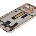 OLED Assembly With Frame For Xiaomi Mi 11 Lite 5G NE (Refurbished) (Peach Pink)