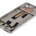 OLED Assembly With Frame For Xiaomi Mi 11 Lite 5G NE (Refurbished) (Snowflake White)