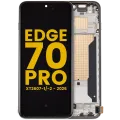 OLED Assembly With Frame For Motorola Edge 70 Pro (XT2607-1/-2 / 2026) (Refurbished) (Tea)