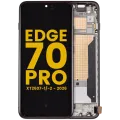 OLED Assembly With Frame For Motorola Edge 70 Pro (XT2607-1/-2 / 2026) (Refurbished) (Chicory Coffee)