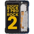 LCD Assembly With Frame For Blackview Rock 2 Pro / Rock 2 (Refurbished) (Black)