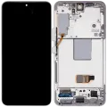 OLED Assembly With Frame For Samsung Galaxy S22 5G (US & International Version) (Refurbished) (White)