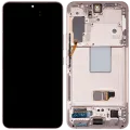 OLED Assembly With Frame For Samsung Galaxy S22 5G (US & International Version) (Refurbished) (Pink Gold)