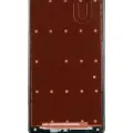 Mid-Frame Housing For LG G4 (Genuine OEM) (Black)