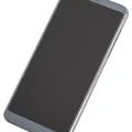 LCD Assembly With Frame For LG G6 (Genuine OEM) (Ice Platinum Silver)