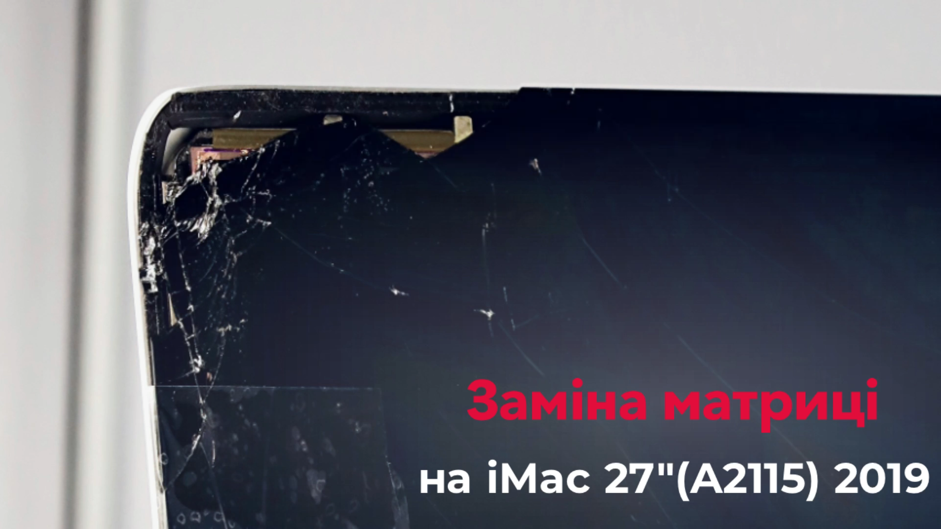 Заміна матриці (на оригінальну) iMac 27"(A2115) 2019